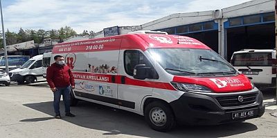 Sokaktaki dostlarımıza hayvan ambulansı