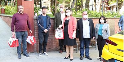 Taksicilere sağlık kiti desteği