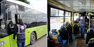 Toplu ulaşım araçlarında Covid-19 denetimi