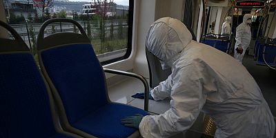 Tramwayda koronavirüs önlemleri artırılarak devam ediyor