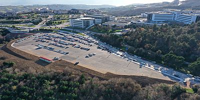 Umuttepe otoparkında çevre düzenlemesi yapıldı