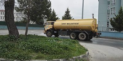 Yahya Kaptanda gece gündüz dezenfekte 