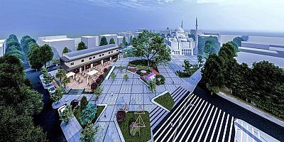 Yarımca Kent Meydanında Çalışmalar Sürüyor	