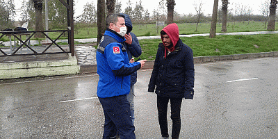 Yasağı delen gençlere 392 TL ceza 