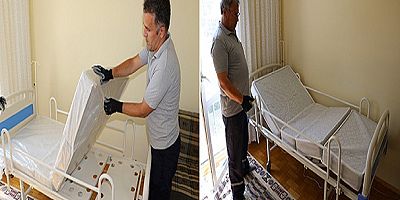 Yatalak hastalara otomatik hasta karyolası