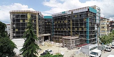Yeni Gölcük Devlet Hastanesi inşaatı