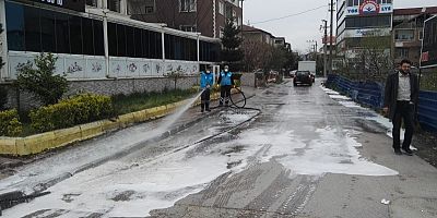 Yenişehir Tanker ve ilaçla temizlendi