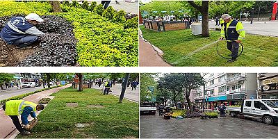 Yürüyüş yolunda yaza hazırlık