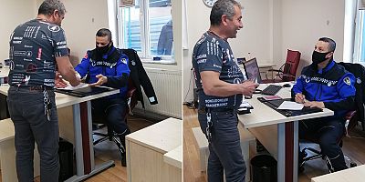 Zabıta kayıp cüzdanı sahibine ulaştırdı